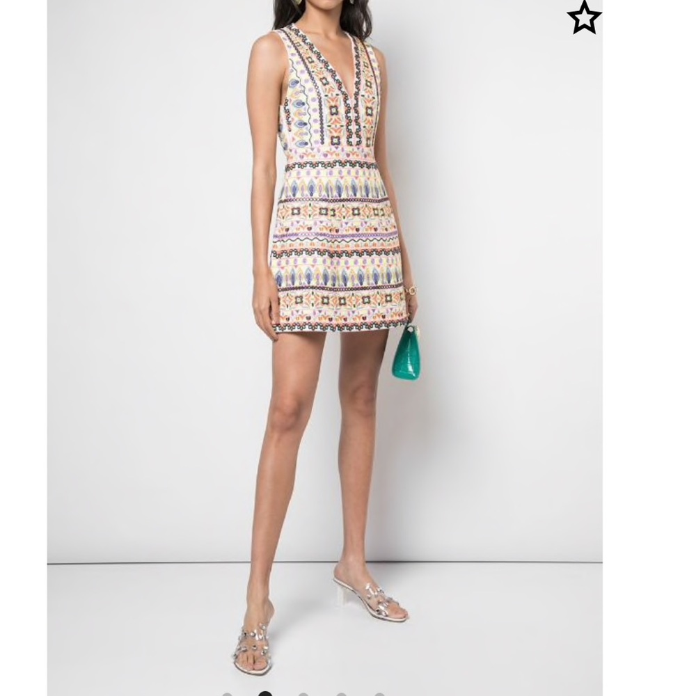 COPY - Alice + Olivia Embroidered mini Dress